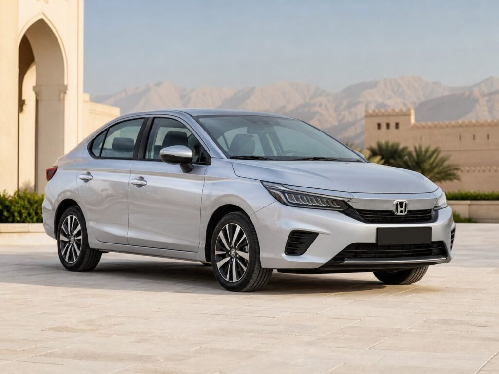 HONDA CITY rental in Muscat - Easy Drive Oman