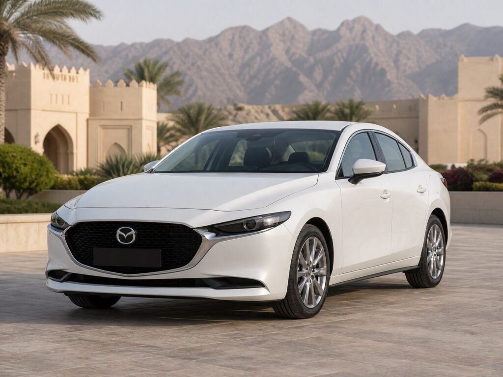 MAZDA 3 rental in Muscat - Easy Drive Oman