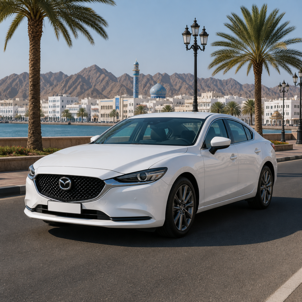 MAZDA 6 rental in Muscat - Easy Drive Oman