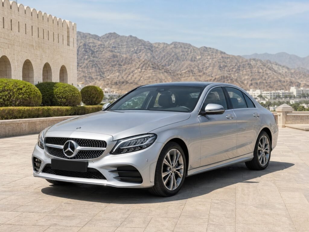 MERCEDES-BENZ C200 rental in Muscat - Easy Drive Oman