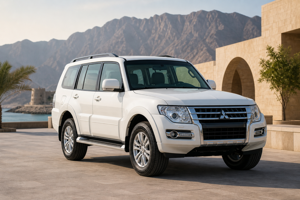 MITSUBISHI PAJERO rental in Muscat - Easy Drive Oman